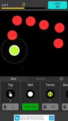 Idle Balls android App screenshot 0